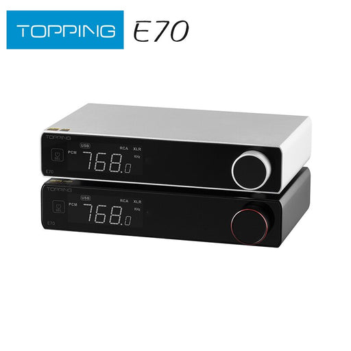 TOPPING E70 Velvet AK4499EX USB DAC XU316 Bluetooth 5.1 Decorder