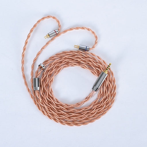 XINHS 4 Cores Graphene Alloy Silver Plated Earphone Cable 2.5 3.5 