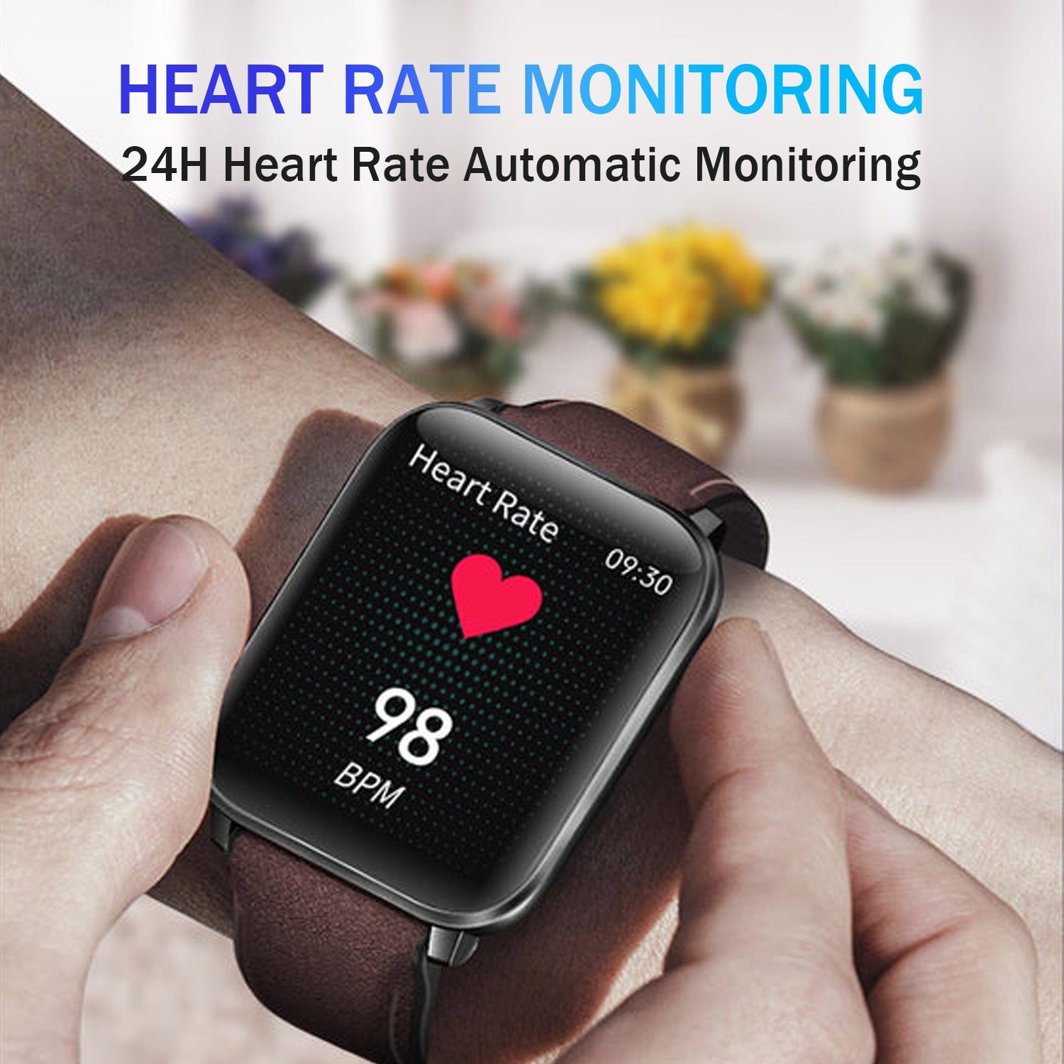 MorePro H56 Smartwatch with Blood Pressure Monitoring