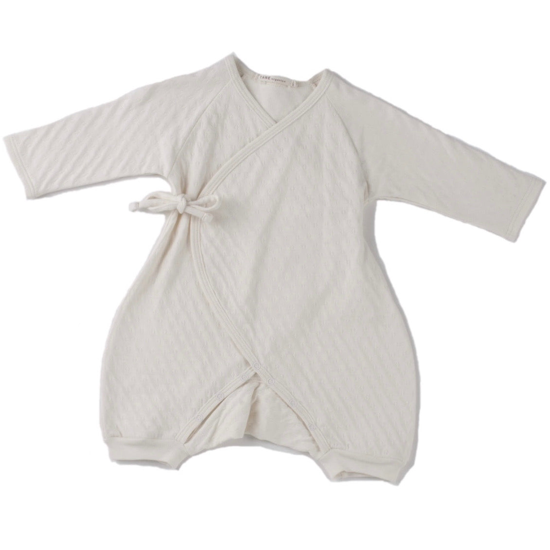 Pointelle Kimono Onesie with Leggings