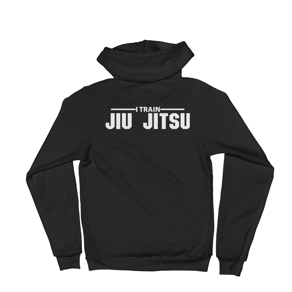 jiu jitsu zip up hoodie