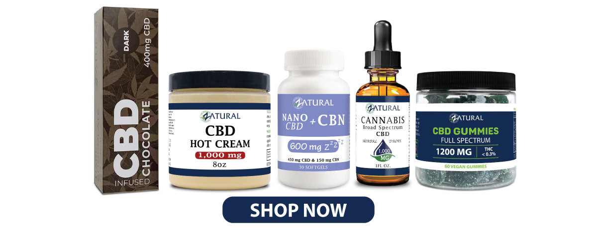Zatural CBD products for sale