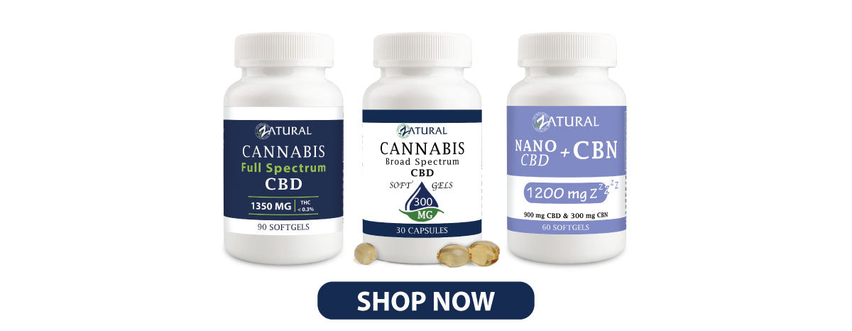 Zatural CBD Softgel Collections