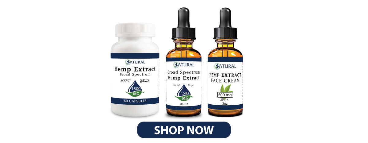 Zatural Hemp Extract products for sale
