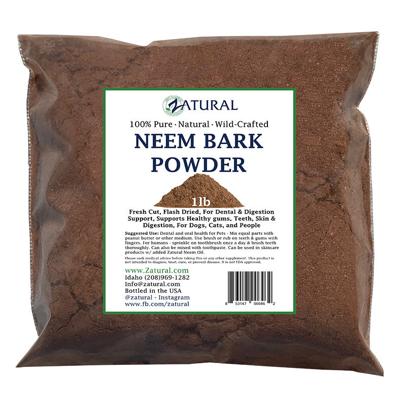 black neem tooth powder