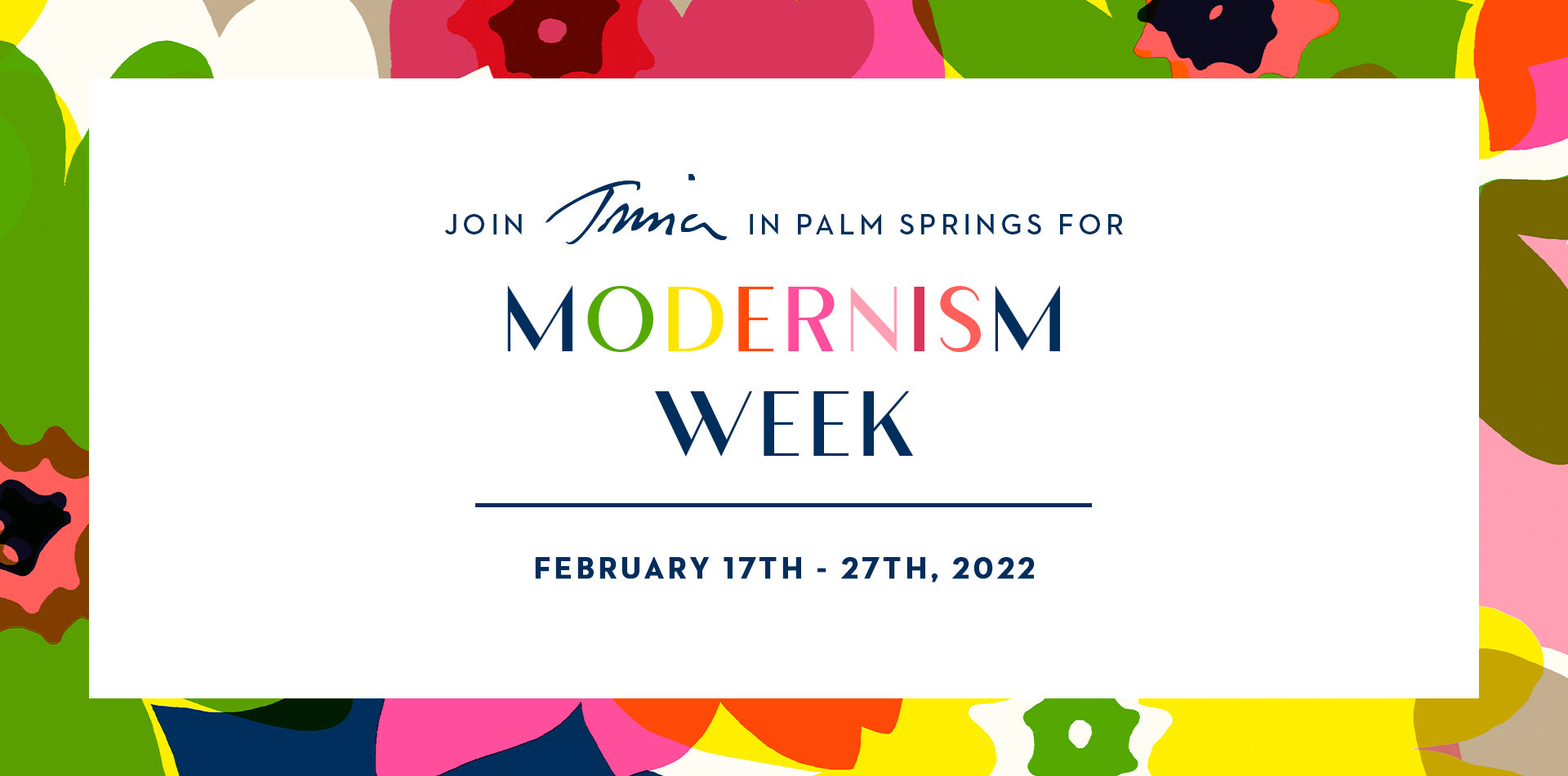 Modernism Week 2022