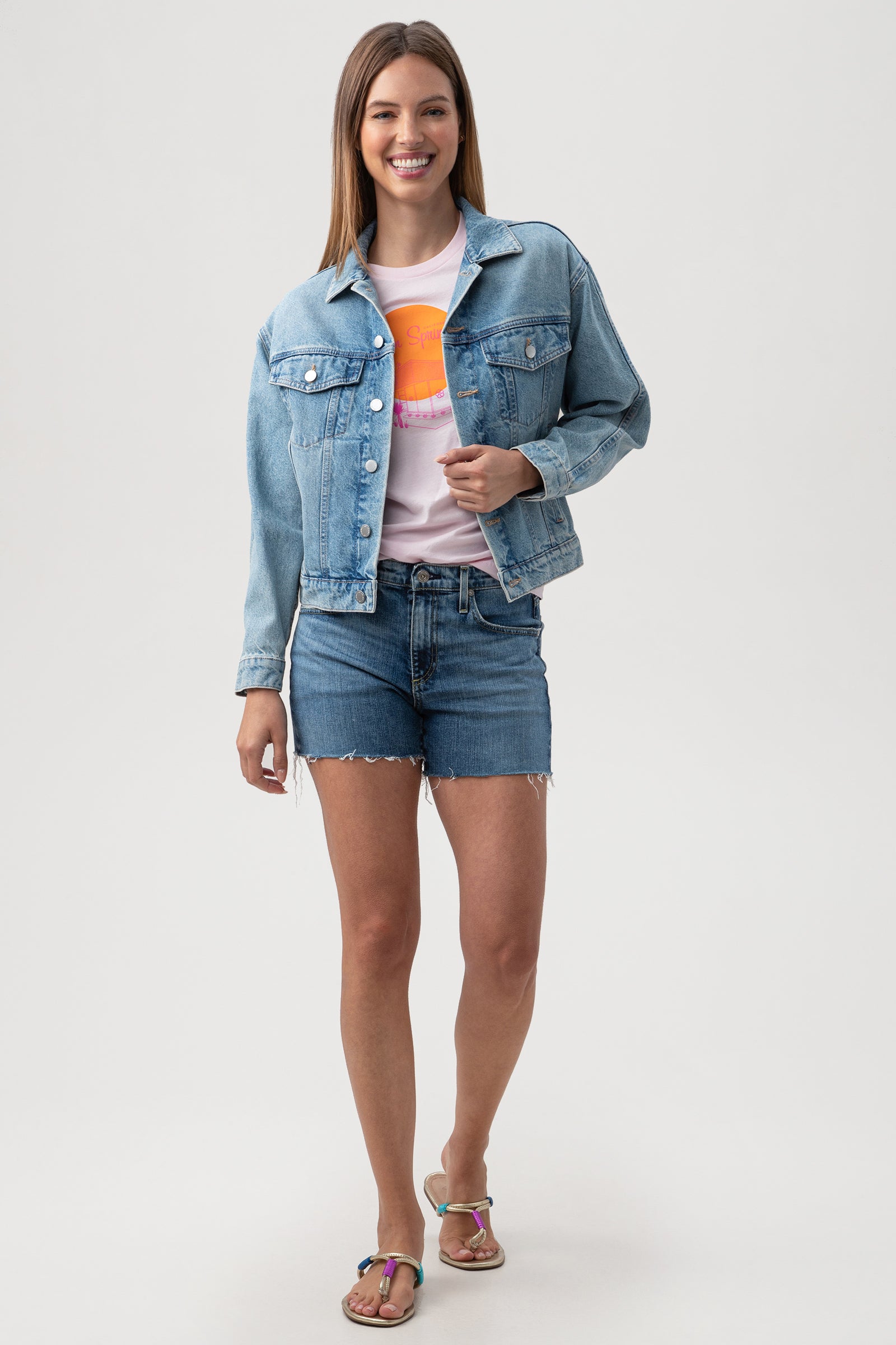 AG ARLLOW DENIM JACKET – Trina Turk