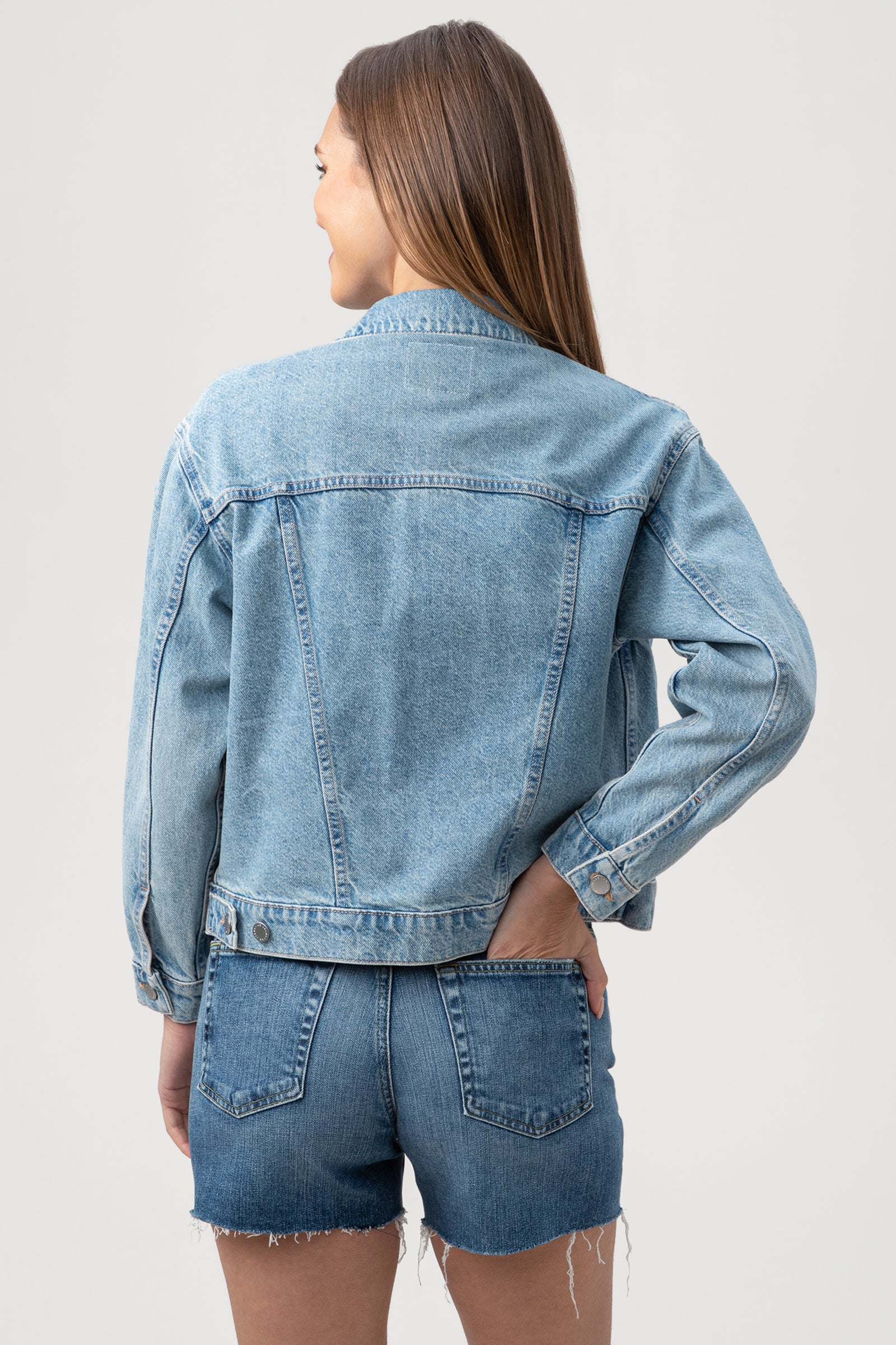 AG ARLLOW DENIM JACKET – Trina Turk