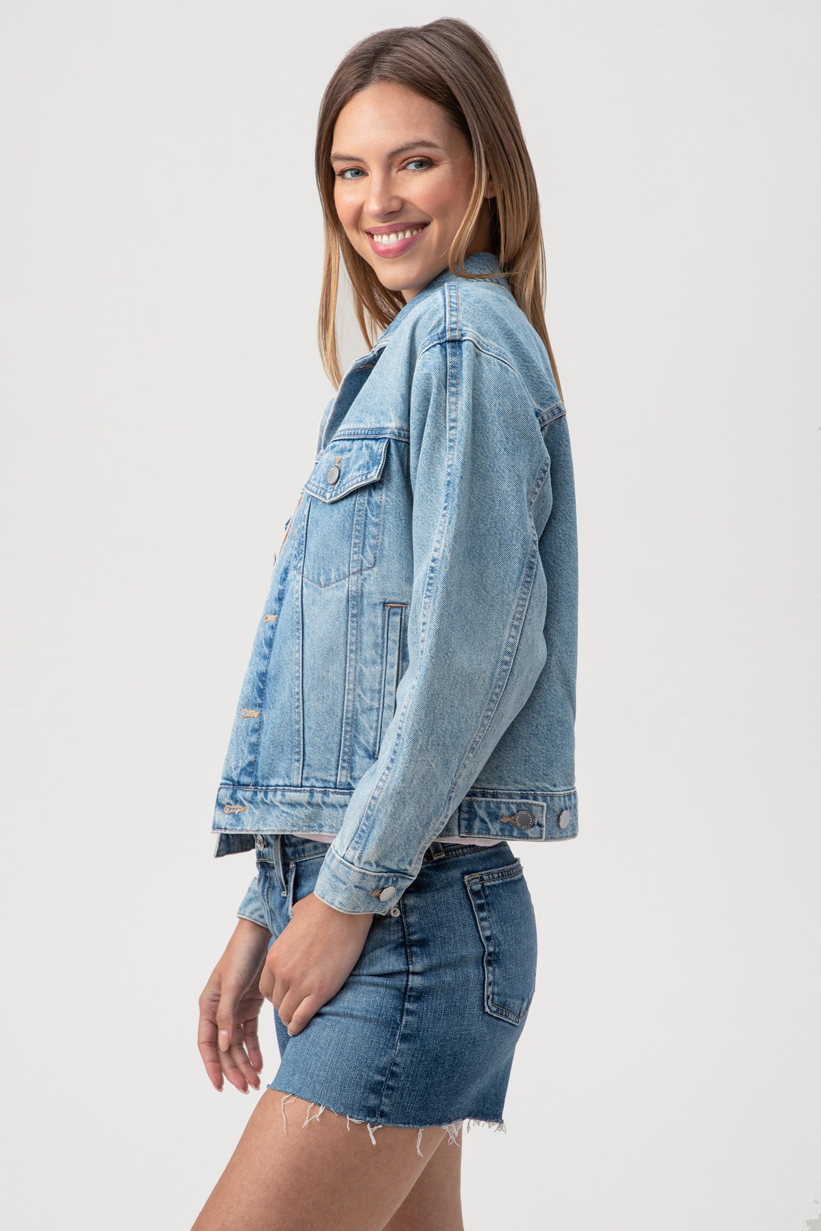 KAIKO JEAN JACKET INDIGO | cair4youth.com