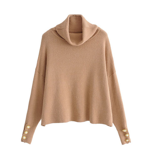 beige sweater