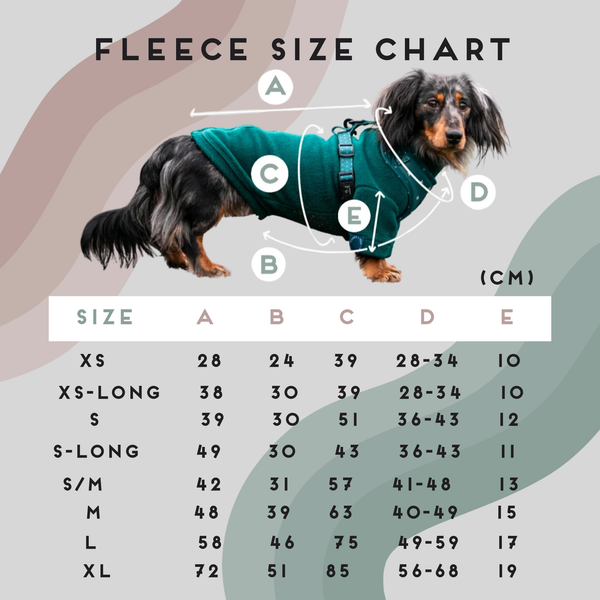 Dog Size Charts  Leads, Collars, & Harnesses - Poppy + Ted