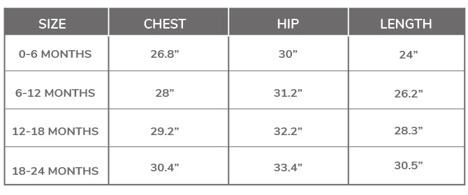 Sizing for Apparel