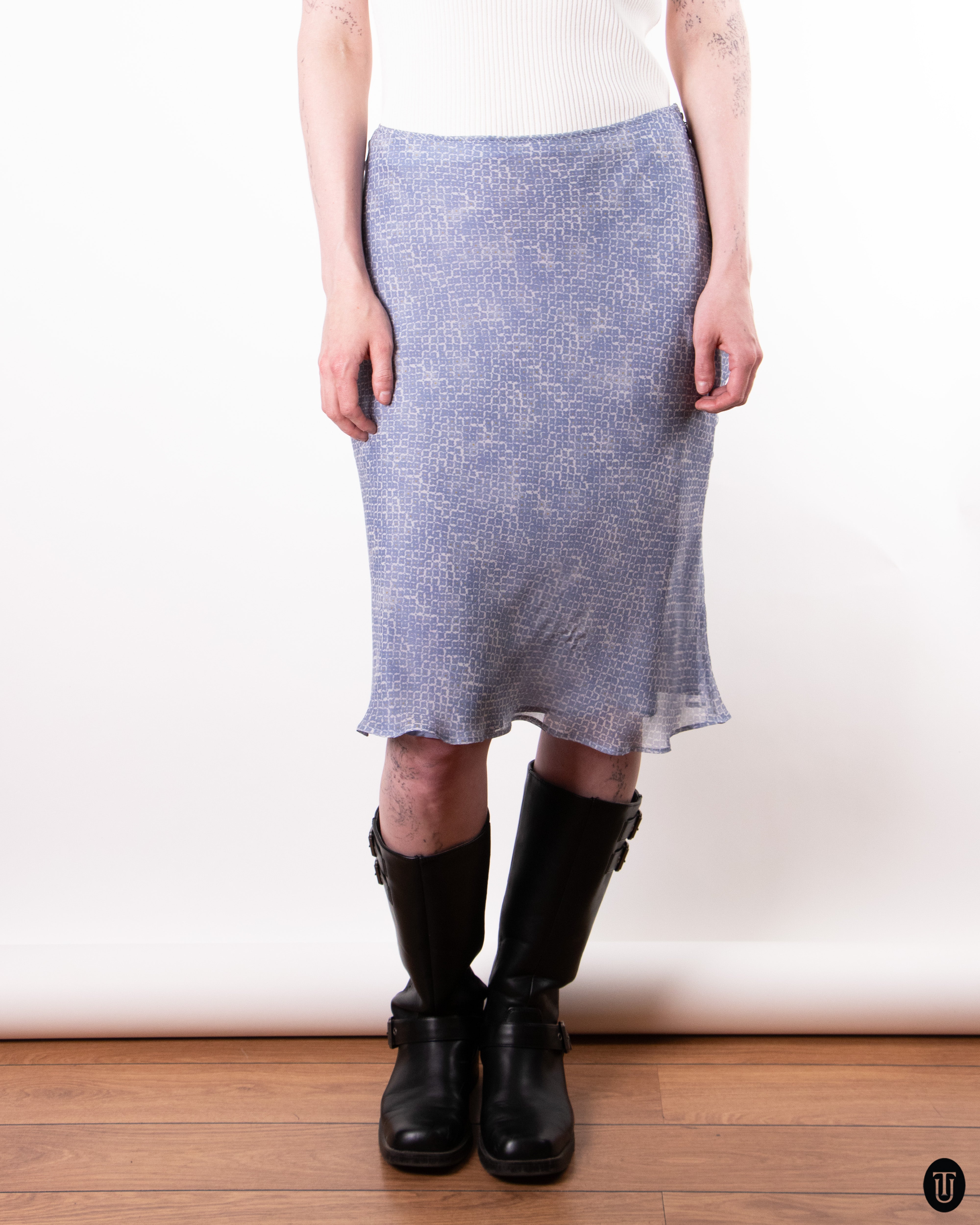 image of 90's Vintage Italian Skirt S