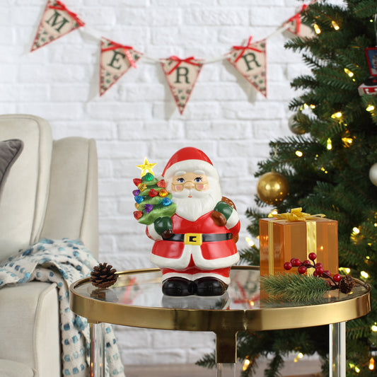 12 Nostalgic Ceramic Tree - White – Mr. Christmas