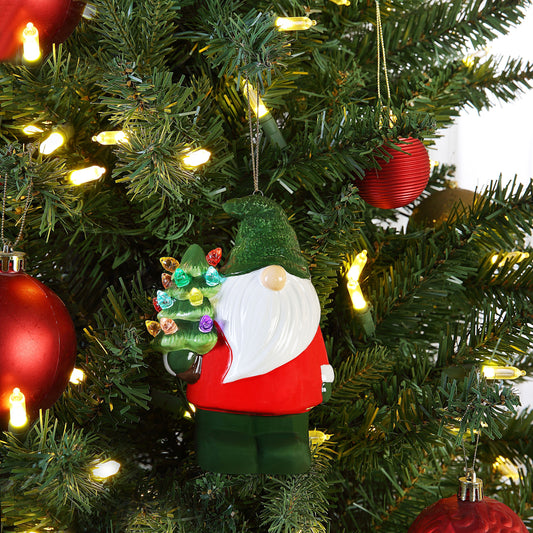 Ceramic Christmas Tree Gnome – Now and Then of Rockmart, Inc