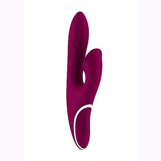 vibratex dahlia pink silicone g spot vibrator and clitoral stimulator