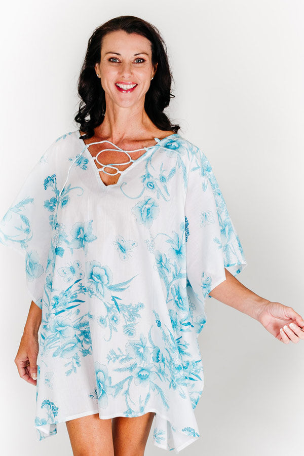 cotton kaftan dress