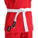 SMAI Karate Uniform 8oz Student Gi (Red) Double Stitched + White Belt - MMA DIRECT