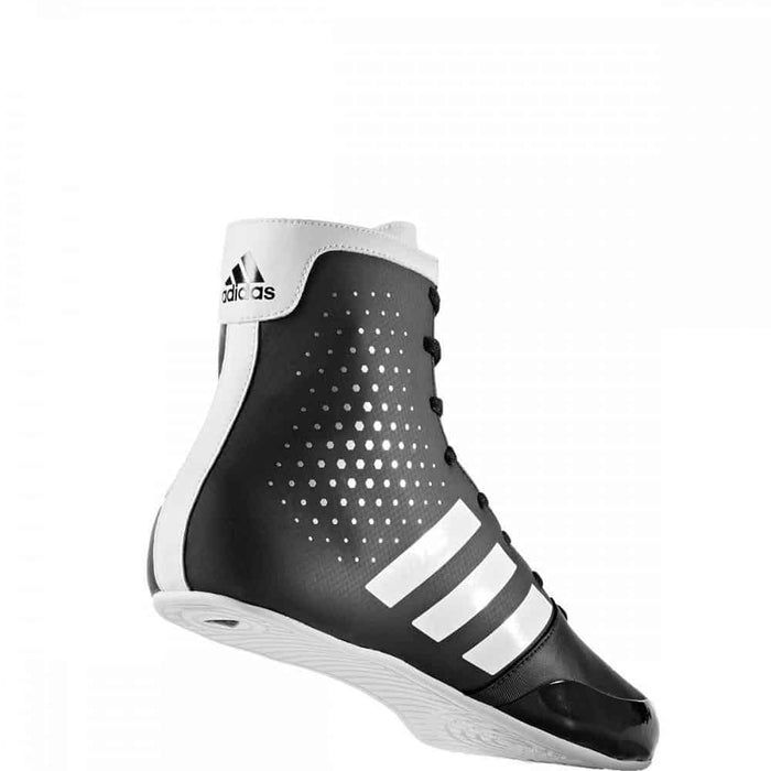 Adidas Ko Legend Boxing Shoes Boots Black White Lace Up Mma Direct