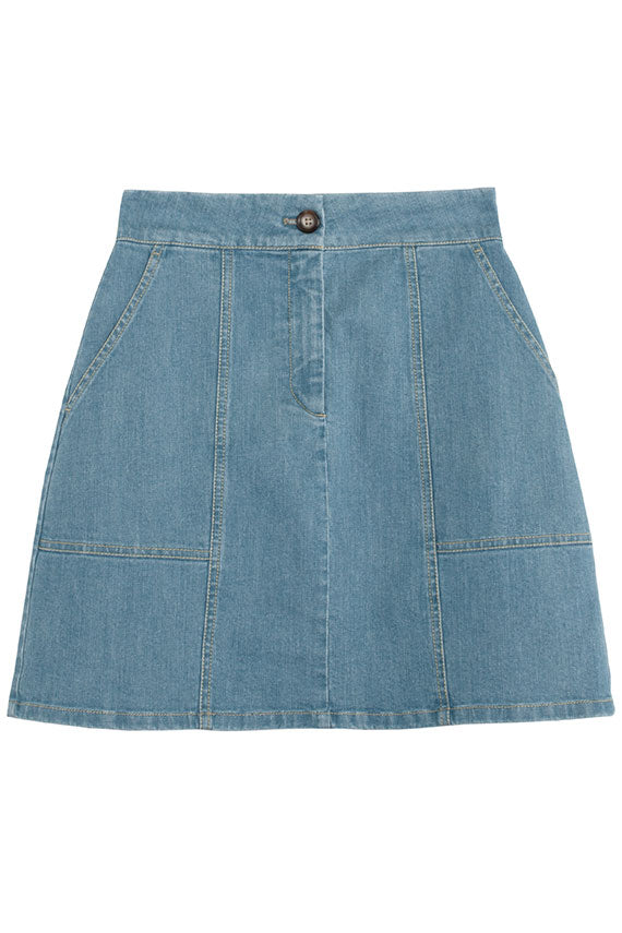 Rita Row - Denim Lioba Mini Skirt – Bona Drag