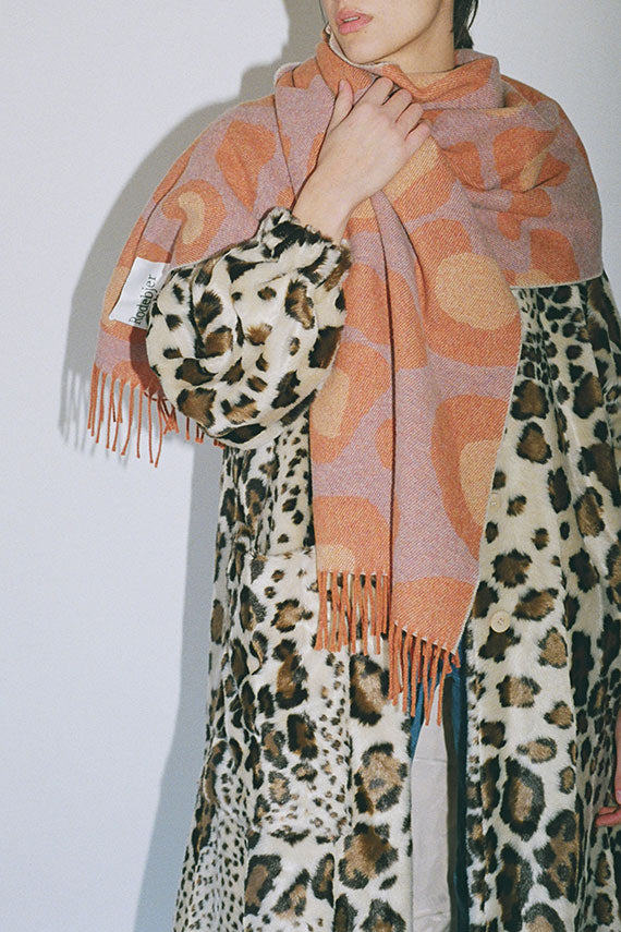 cheetah scarf