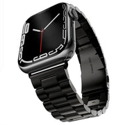 Fekete Rock Fém Apple Watch szíj - iPhoneStyle.hu