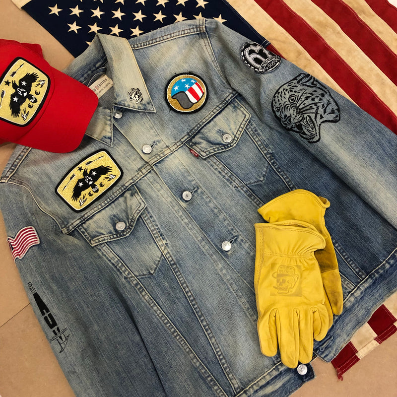 RK Rebels New York Limited Edition Levi's Denim Jacket – Rum Knuckles