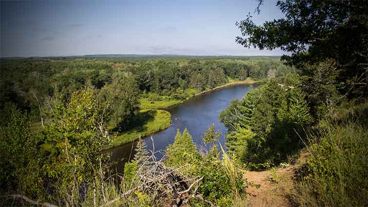 Au Sable River System in Michigan fly fishing