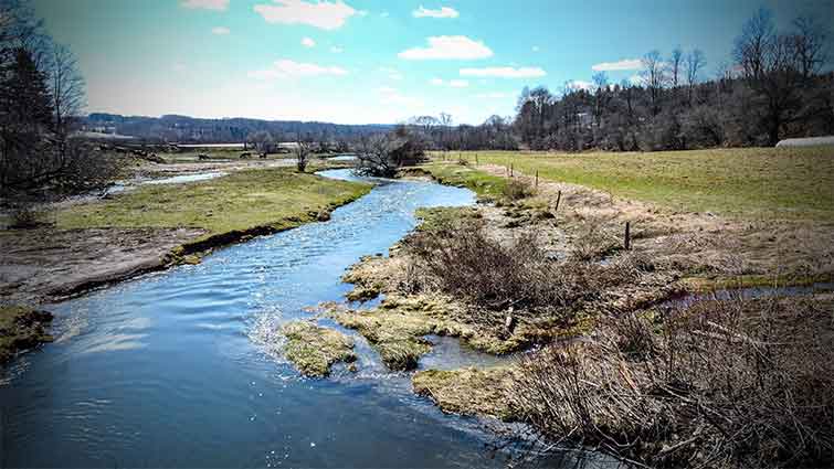 Cattaraugus Creek New York Fly Fishing 