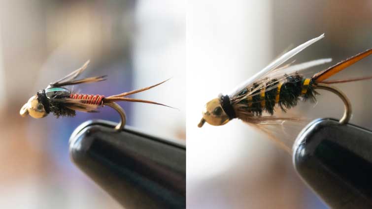 Copper John and Prince Nymph Fly Fishing Flies
