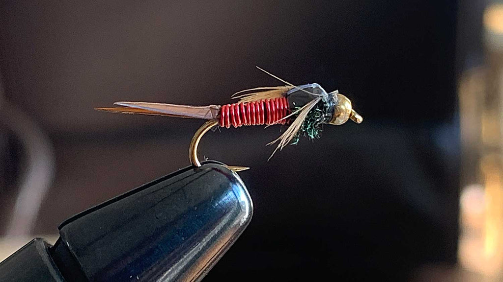 Stunning Copper Bead Fly for Fly Fishing