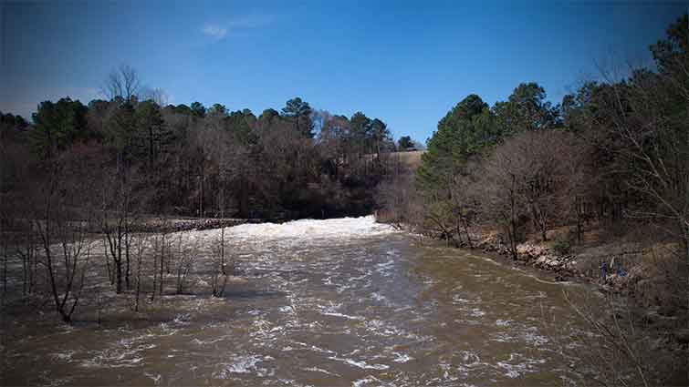 Falls of Neuse Lake North Carolina Fly Fishing