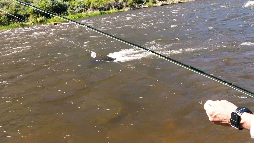 Indicator on a fly rod