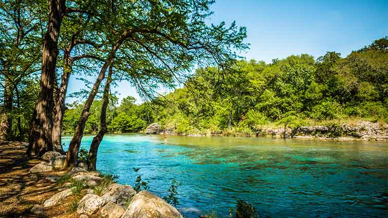 Guadalupe River in Texas