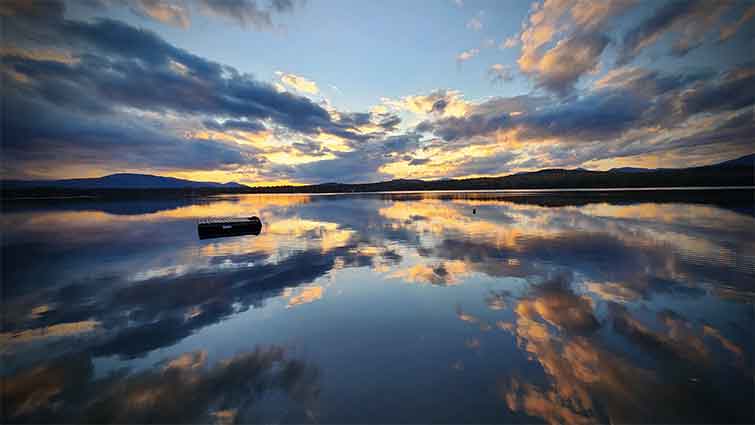 Mirror Lake New Hampshire Fly Fishing