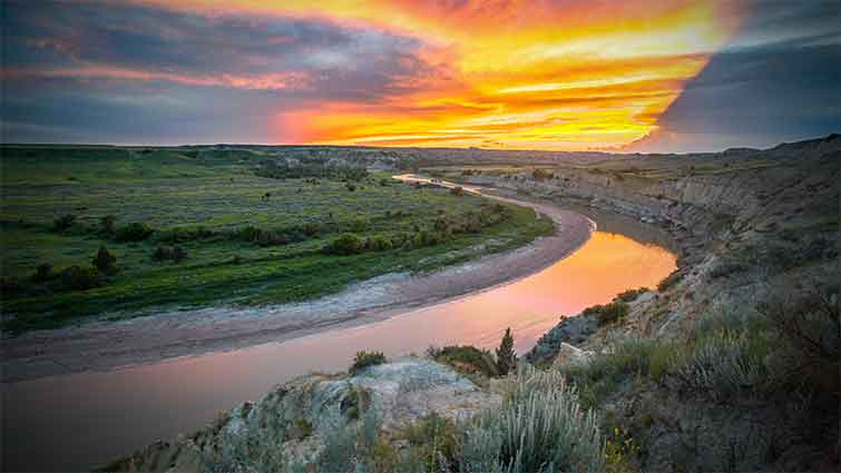 Missouri River North Dakota Fly Fishing