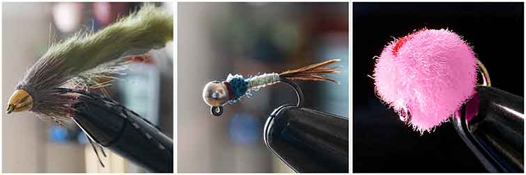 Recommended Fly Patterns for the Mossy Creek, Virginia: 