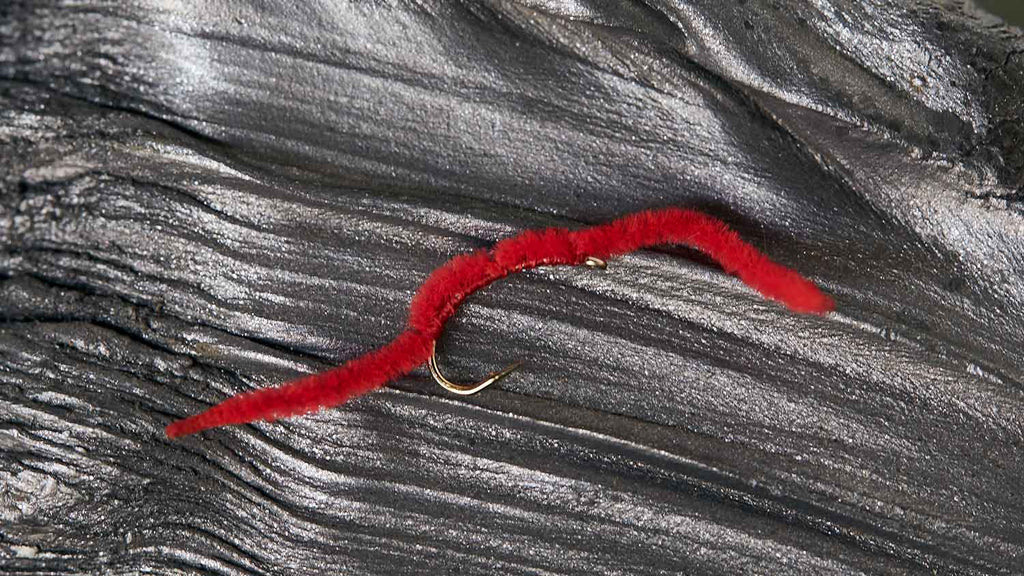 San Juan Worm - Best Worm Fly Fishing Fly for January