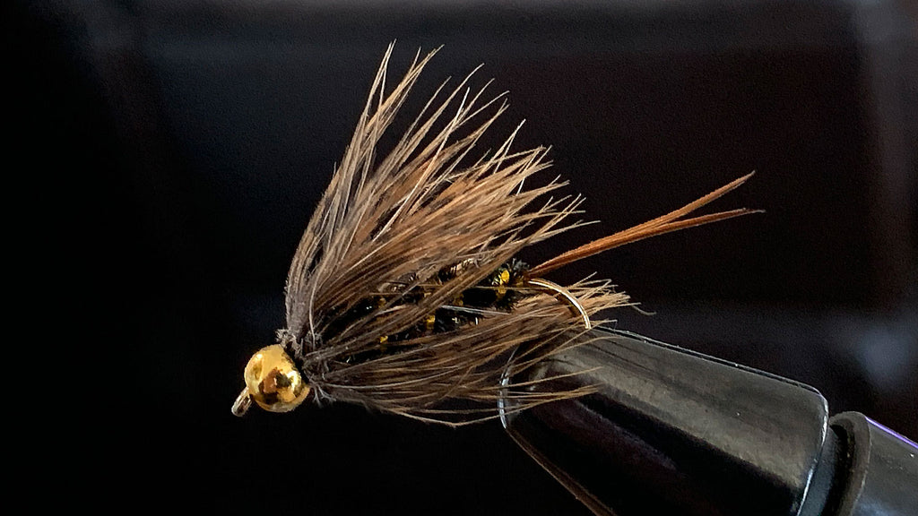 Size of fly fishing fly