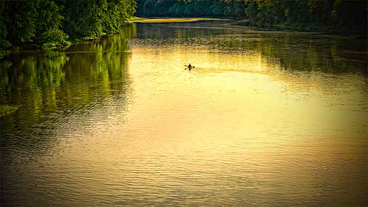 Wabash River Indiana Fly Fishing 