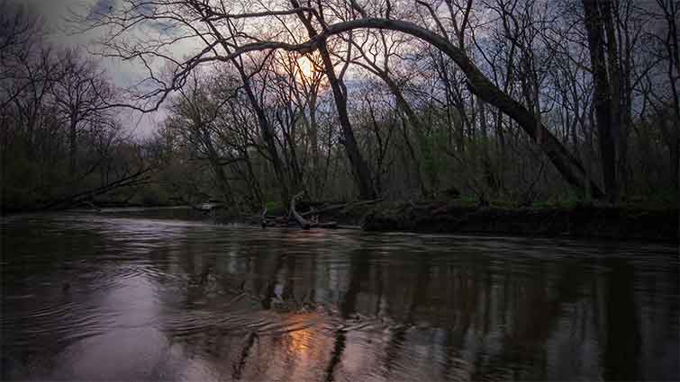 White River Indiana Fly Fishing 