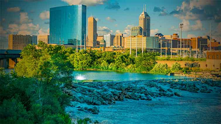 White River Indianapolis Indiana Fly Fishing 