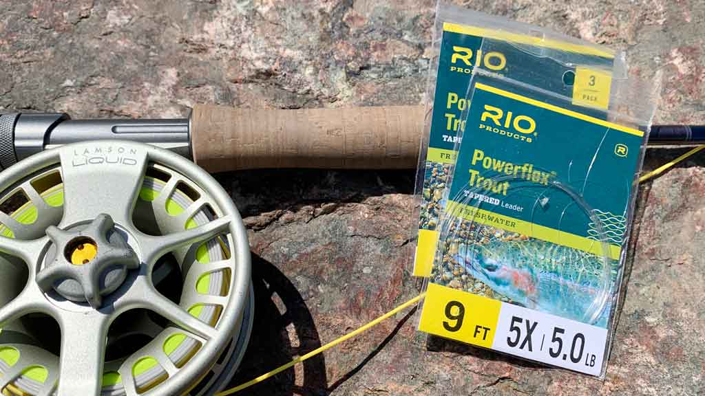 Leaders for fly fishing