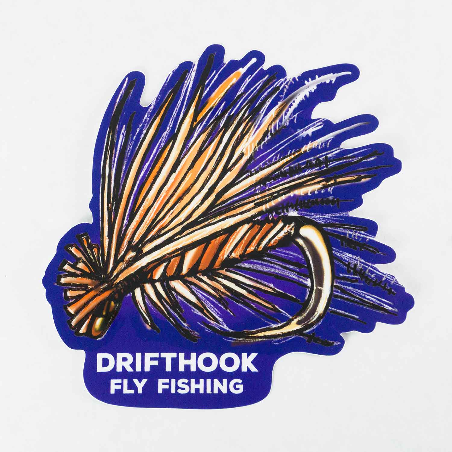 Fly Fishing Sticker - USA