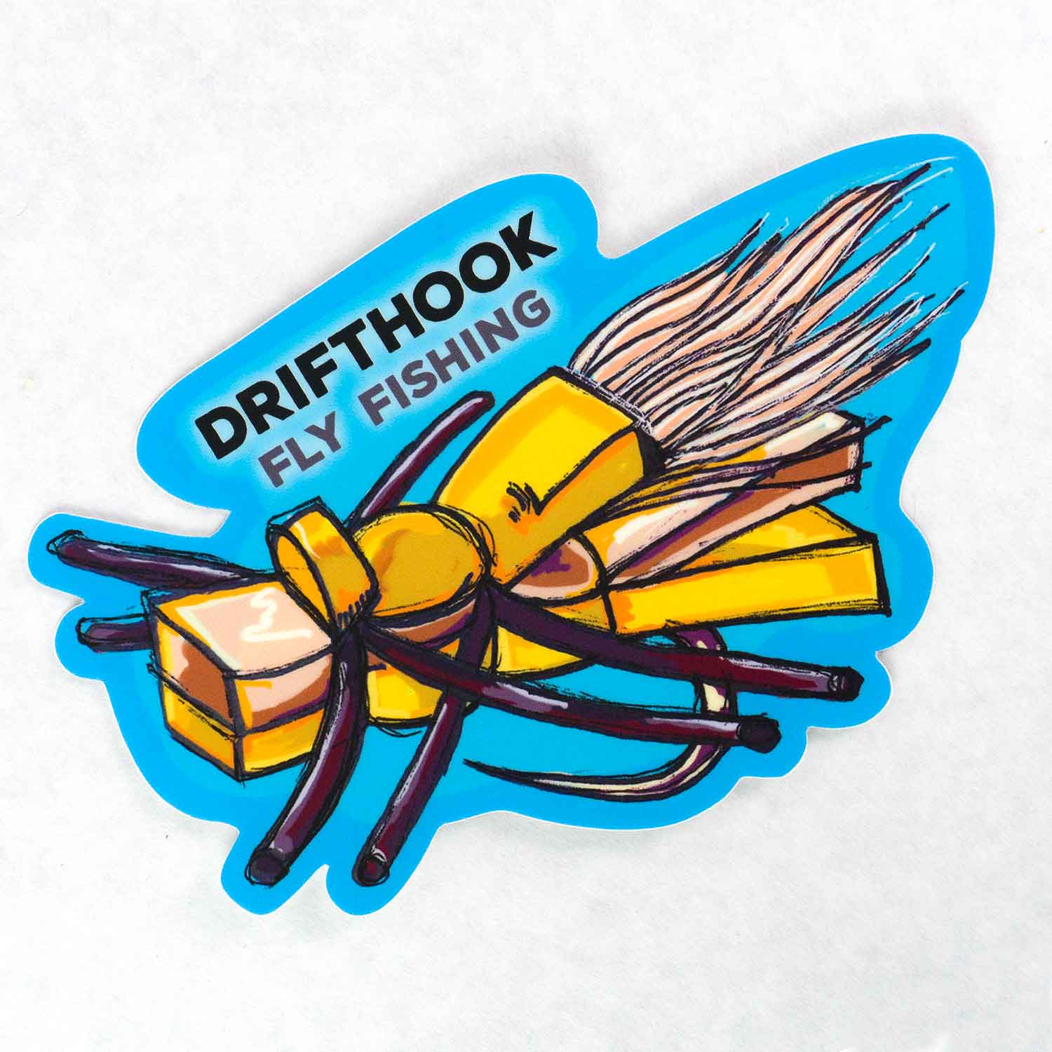USA Fly Fishing - Fly Fishing - Sticker