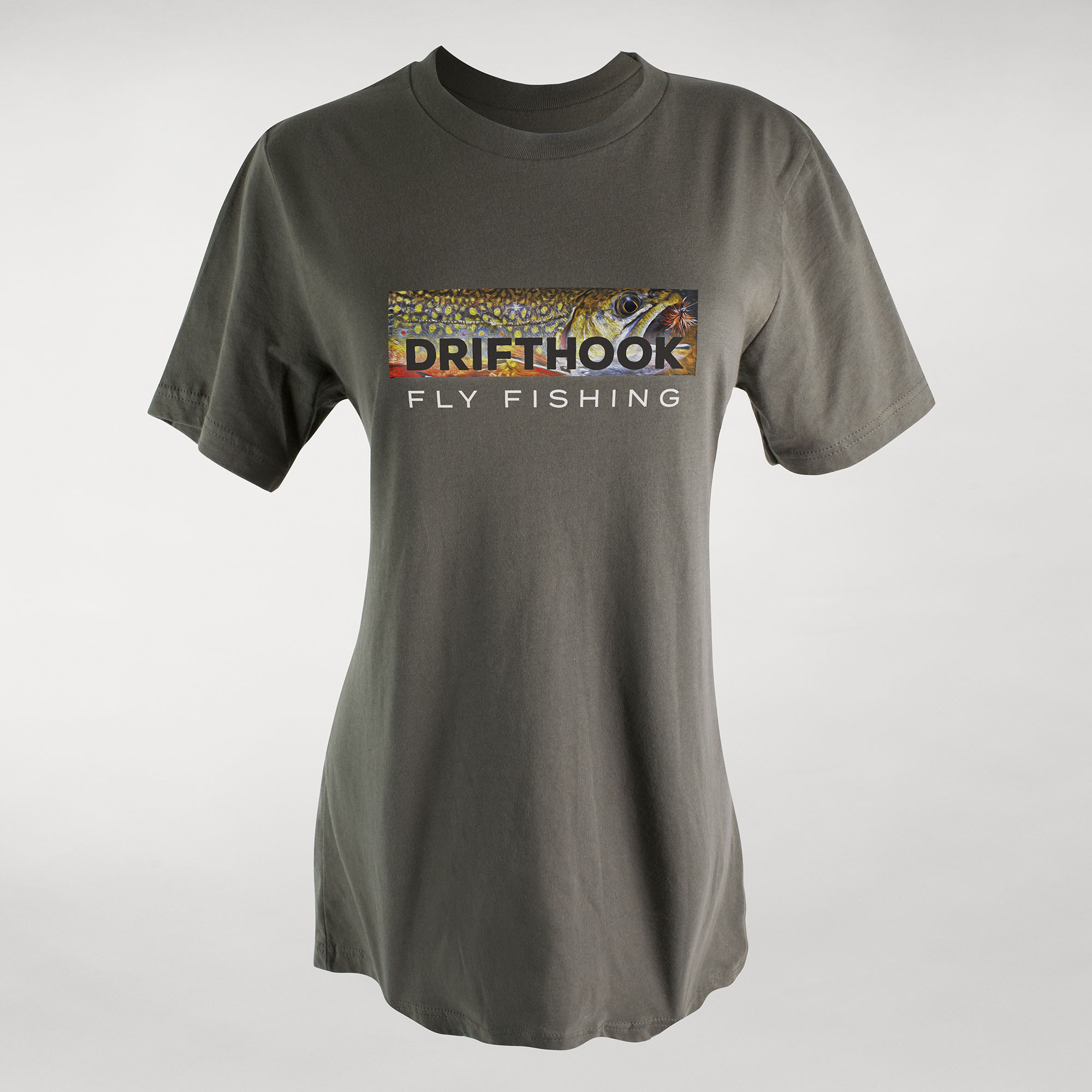 Order Brook Trout Fly Fishing T Shirt For WoMen