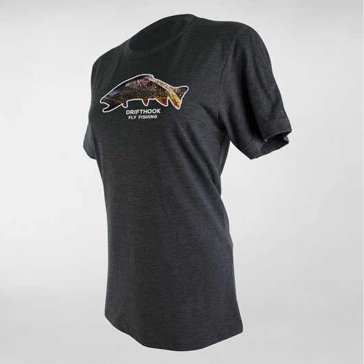 Order Brook Trout Fly Fishing T Shirt for Women | Drifthook 2XL