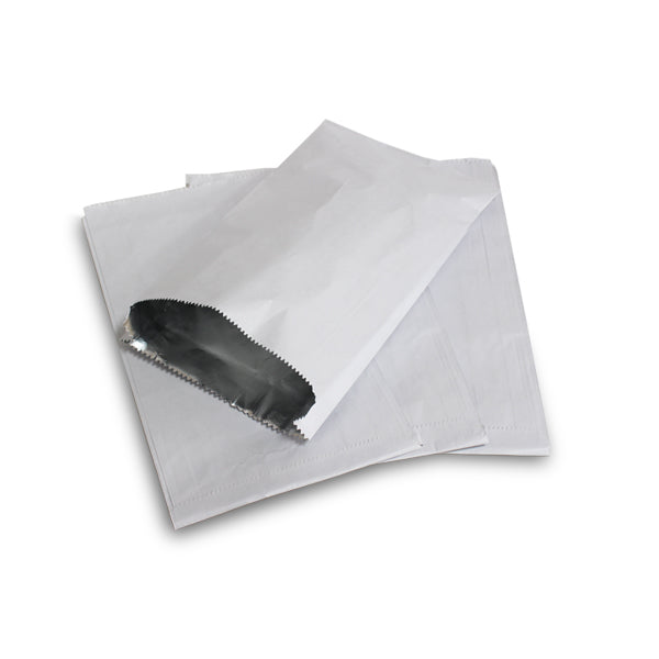 Aluminum Foil Lined Paper Bag For Hot Food French Fries Double Bags