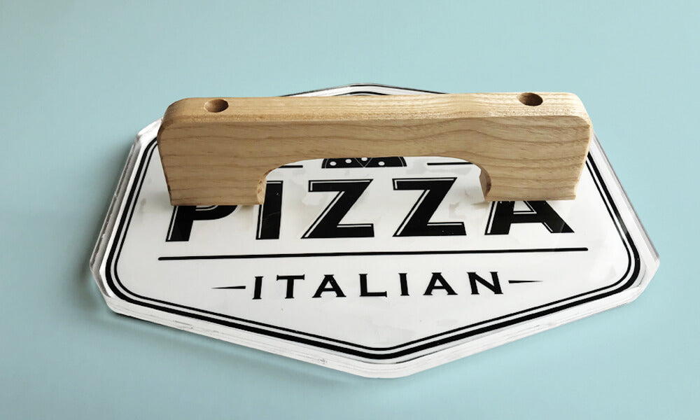 custom rubber stamp x large pizza box