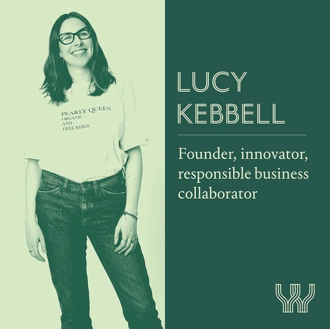 lucy kebbell founder of the vendeur and the WIP.